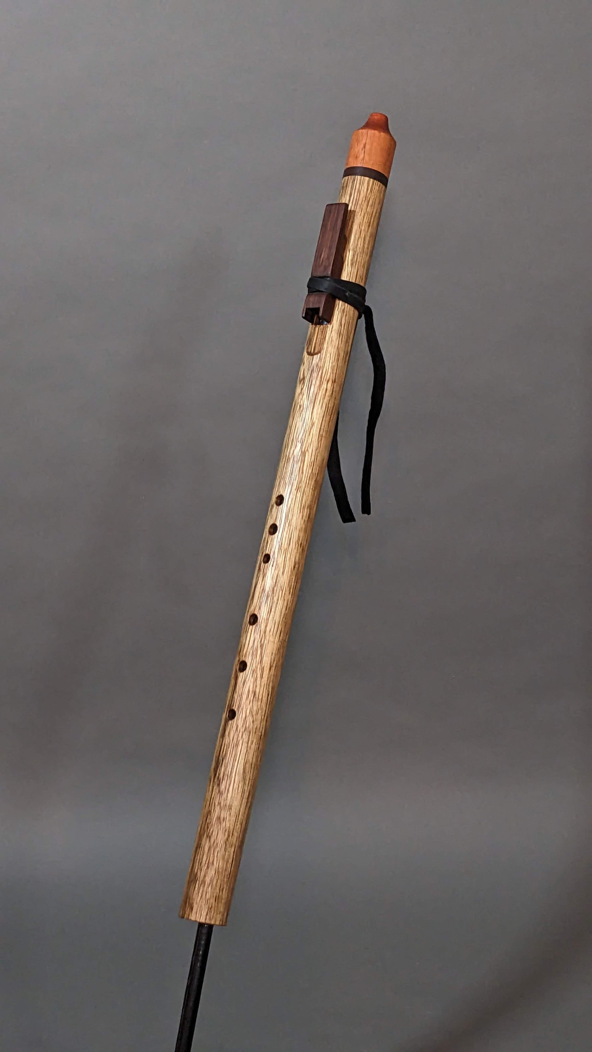 Mid F#4 Black Limba Flute (NS329)