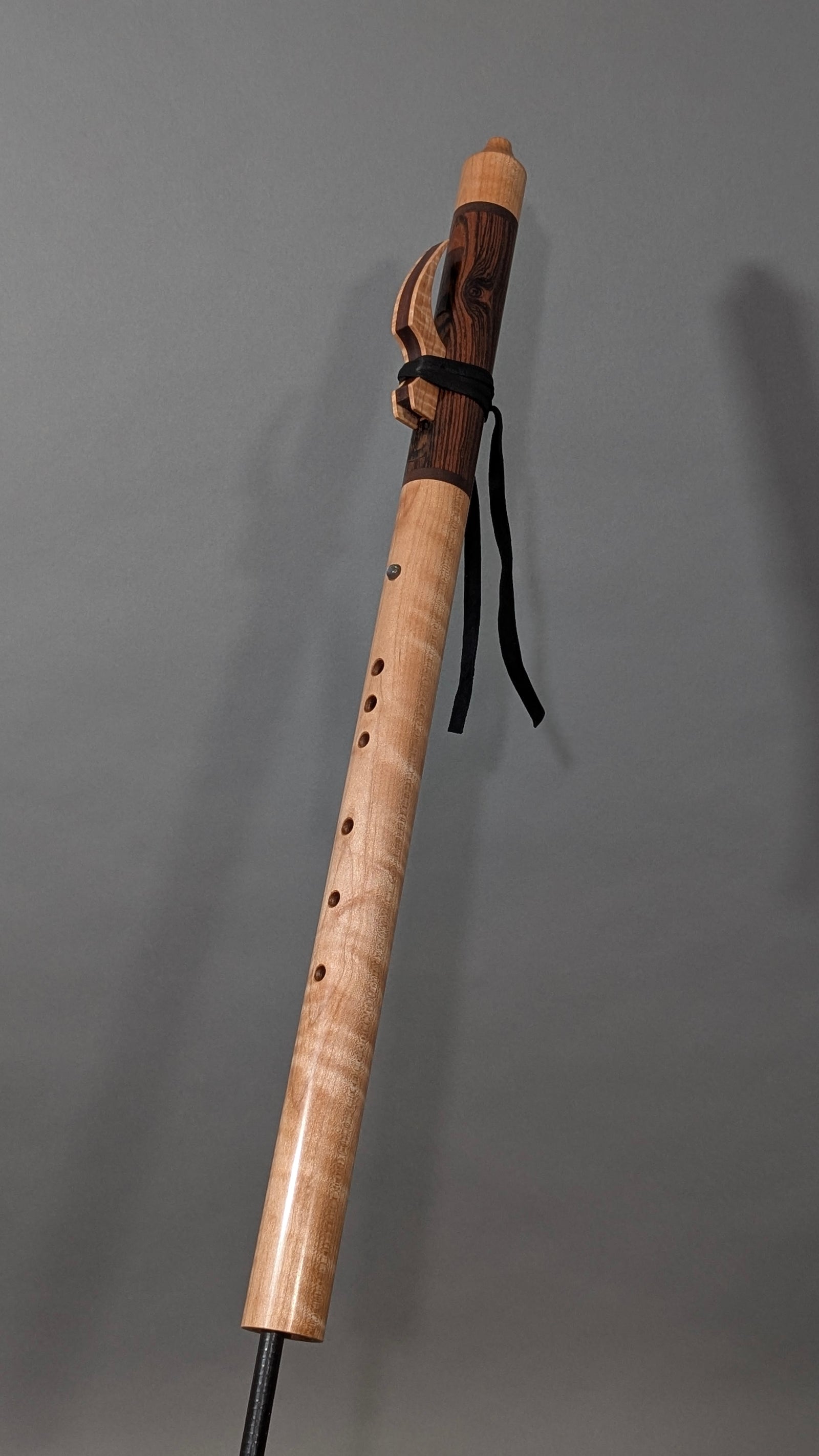 Mid E4 Curly Maple & Bocote Flute (PS5003)