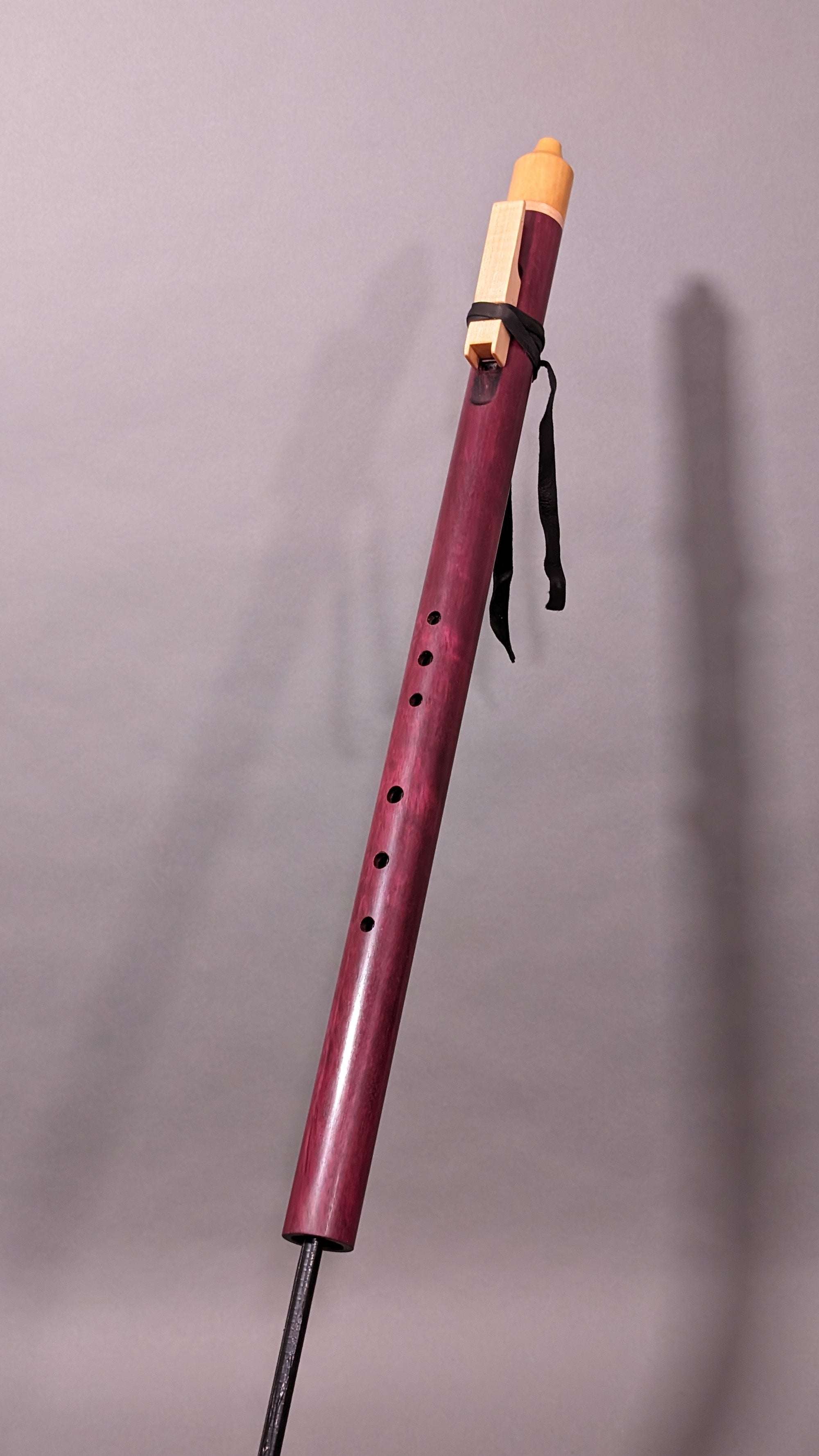 Mid D#4 Purpleheart Flute (NS416)
